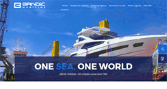 Desktop Screenshot of bandic-maritime.com
